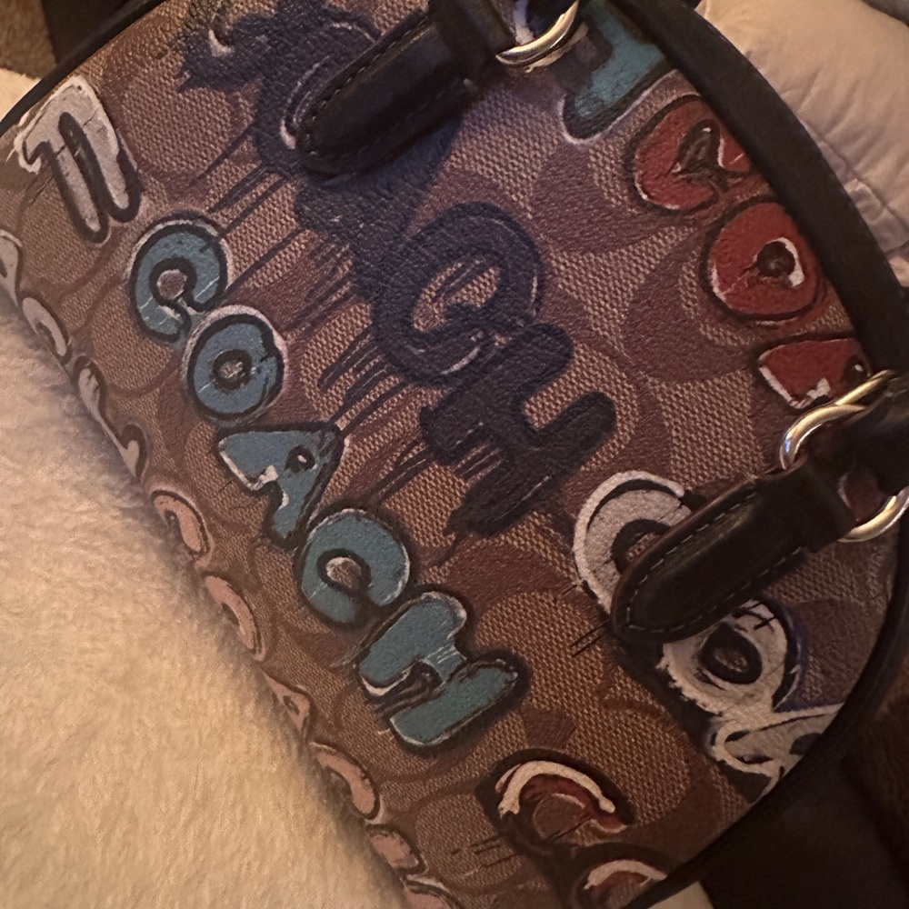 Coach x Mint serf Sydney satchel